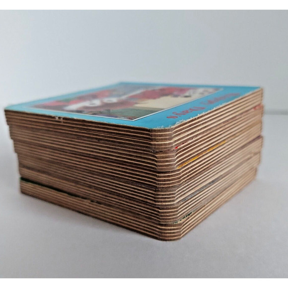 Vintage Children's Mini Board Book Lot Happy Endings 1985 Baby Toddler Set of 6 - Picture 8 of 9